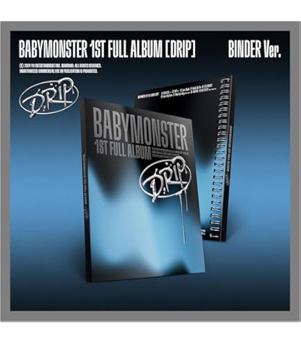 Amazon.com : BABYMONSTER DRIP 1st Full Album with Tracking